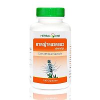 Кошачий Ус капсулы от камней в почках Orthosiphon Grandiflorus (Cat’s Whisker) Capsules Herbal One, Таиланд, 100 капсул