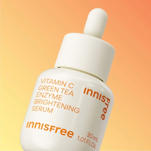 Innisfree VitaC Green Tea Enzyme Brightening Serum 30ml фото 2