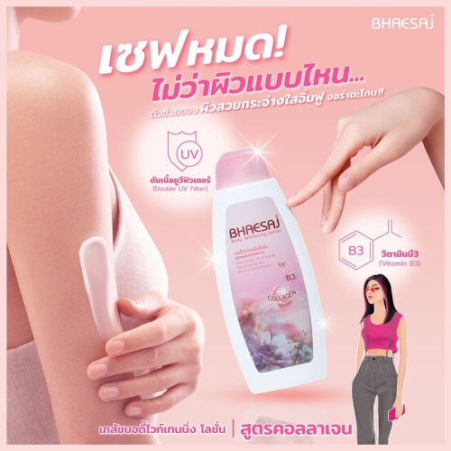 BHAESAJ Body Whitening Lotion Collagen 250ml фото 3