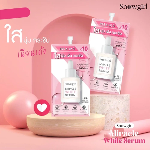 Snowgirl Miracle White Serum 10g фото 2 Snowgirl Miracle White Serum 10g фото 2