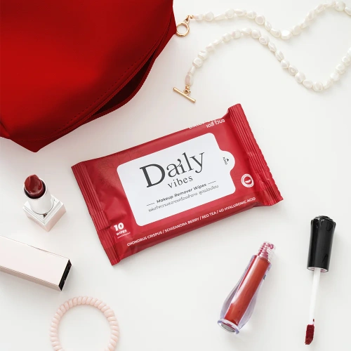 Daily Vibes Makeup Remover Wipes 10pc фото 2